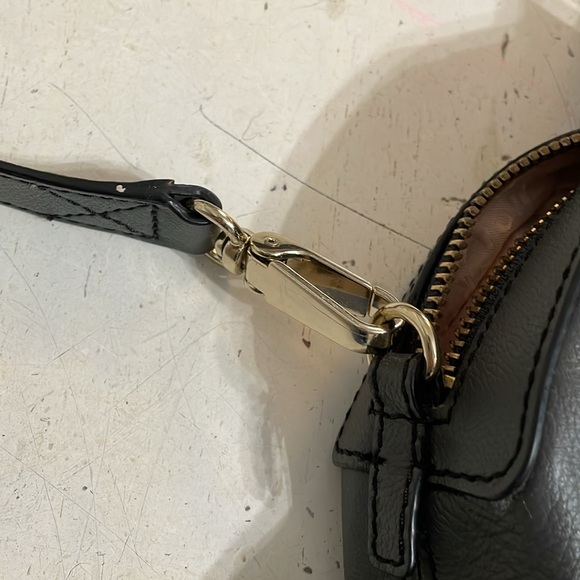 Kate Spade Gray Leather Satchel Purse - Picture 7 of 7